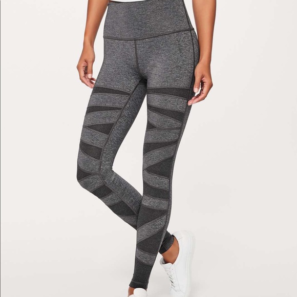 lululemon athletica Pants - Lululemon Wunder Special Edition Tech Mesh